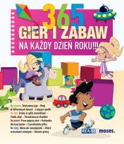 Okładka książki 365 gier i zabaw na każdy dzień roku!!!