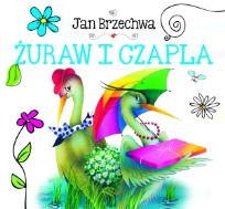 Okładka książki Biblioteczka niedźwiadka. Żuraw i czapla