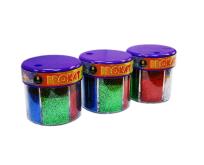 Opakowanie Brokat sypki 50 g Komplet 6 kolorów