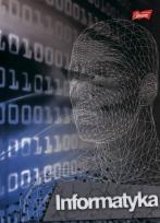 Opakowanie Brulion A5 w kratkę 80 kartek Informatyka 5 sztuk