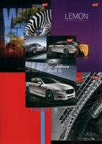 Opakowanie Brulion A5 w linie 96 kartek 5 sztuk mix