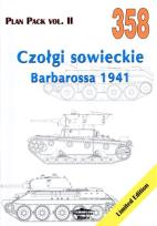 Okładka książki Czołgi sowieckie. Barbarossa 1941. Plan Pack vol. II 358