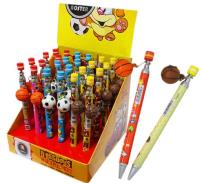 Okładka książki Długopis brelok PIŁKA 24 sztuki