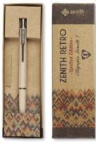 Okładka książki Długopis Zenith 7 Retro w etui beżowy ZENITH