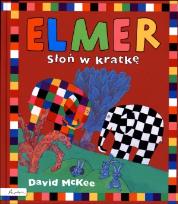 Okładka książki Elmer słoń w kratkę