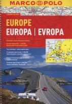 Okładka książki Europa atlas drogowy 1:800000 Marco Polo