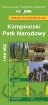 Okładka książki Kampinoski Park Narodowy mapa turystyczna 1:65 000