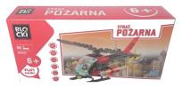 Opakowanie Klocki Blocki Straż pożarna Helikopter 89 elementów