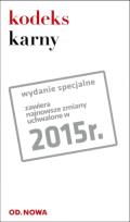 Okładka książki Kodeks karny 01.02.2015