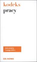 Okładka książki Kodeks pracy 01.02.2015