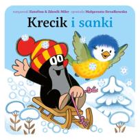 Okładka książki Krecik i sanki BAJKA