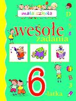 Okładka książki Mała szkoła. Wesołe zadania 6-latka