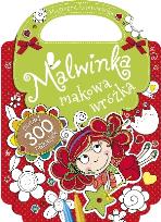 Okładka książki Malwinka makowa wróżka. Magiczna kolorowanka