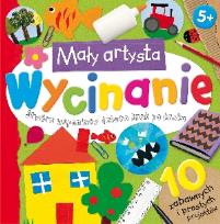 Okładka książki Mały artysta. Wycinanie
