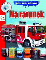 Okładka książki Na ratunek. Zabawa, nauka, kolorowanie