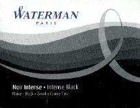 Opakowanie Naboje do pióra wiecznego Waterman czarne 8szt.