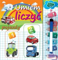 Okładka książki Napisz i zetrzyj - Umiem liczyć pojazdy