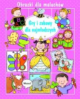 Okładka książki Obrazki dla maluchów. Gry i zabawy w.2015