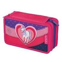 Okładka książki Piórnik 31 części potrójny Smart Glitter