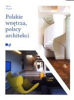 Okładka książki Polskie wnętrza, polscy architekci
