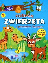 Okładka książki Poznaję zwierzęta z jelonkiem Jackiem
