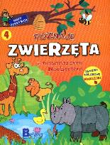 Okładka książki Poznaję zwierzęta z nosorożcem Norbertem