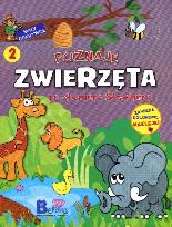 Okładka książki Poznaję zwierzęta ze słoniem Sławkiem