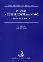 Okładka książki Prawo a niepełnosprawność Wybrane aspekty