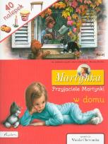 Okładka książki Przyjaciele Martynki w domu 40 nalepek