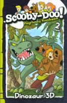 Okładka książki Scooby-Doo! Pogromcy komiksów cz.2. Dinozaur 3D