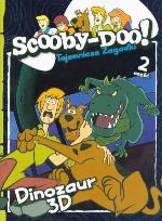 Okładka książki Scooby-Doo! Tajemnicze zagadki (#2). Scooby-Doo! Tajemnicze zagadki. Tom 2. Dinozaur 3D