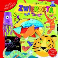 Okładka książki Sklejaj, maluj, modeluj. Zwierzęta