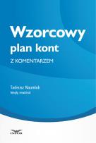 Okładka książki Wzorcowy plan kont z komentarzem
