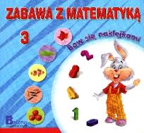Okładka książki Zabawa z matematyką. Baw się naklejkami 3