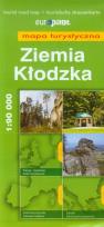 Okładka książki Ziemia Kłodzka mapa turystyczna 1:90 000
