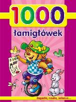 Okładka książki 1000 łamigłówek