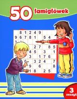 Okładka książki 50 łamigłówek. Zeszyt 3