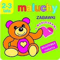Okładka książki Akademia malucha - Maluchy. Zabawki