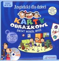 Okładka książki Ang. Karty obrazkowe Świat wokół mnie w.2010