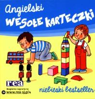 Okładka książki Angielski - wesołe karteczki. Niebieski bestseller