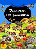 Okładka książki Błyszczące naklejki. Zwierzęta i ich potomstwo