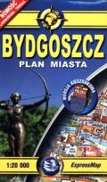 Okładka książki Bydgoszcz plan miasta 1:20 000