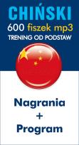 Okładka książki Chiński. 600 fiszek. Trening od podstaw