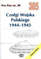 Okładka książki Czołgi Wojska Polskiego 1944-1945. Plan Pack vol. VII 385