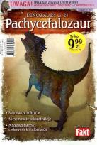 Okładka książki Dinozaury T21 Pachycefalozaur. Książka + figurka