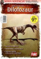 Okładka książki Dinozaury T4 Dilofozaur. Książka + figurka