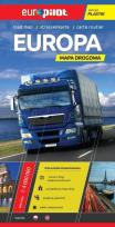 Okładka książki Europa mapa drogowa Europilot 1:4 000 000 laminowana