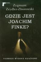 Okładka książki Gdzie jest Joachim Finke?