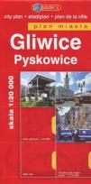 Okładka książki Gliwice. Pyskowice. Plan miasta w skali 1:20 000