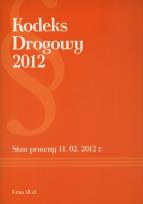 Okładka książki Kodeks Drogowy 2012